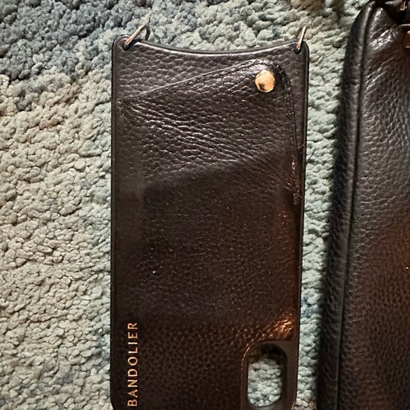 Bandolier Hailey XR iPhone case, expandable pouch and Sarah pyramid stud strap. - Picture 11 of 12